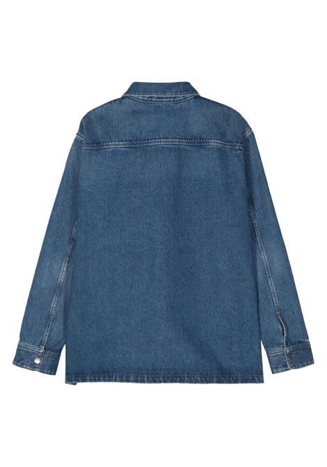 Giacca denim Ami de Coeur in blu Ami Paris - unisex AMI PARIS | UJK261DE0031480